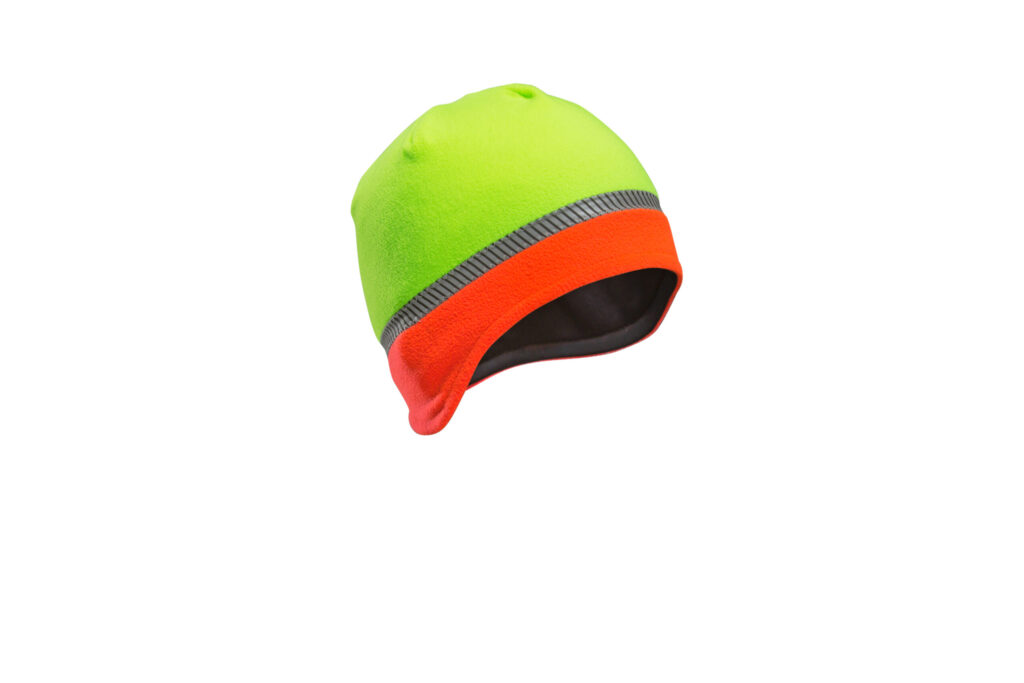 Müts Reflective Pfanner mikrofliisist, neoonkollane- oranz